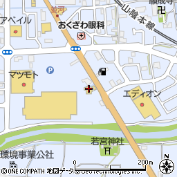 ネッツトヨタ京都亀岡大井店周辺の地図