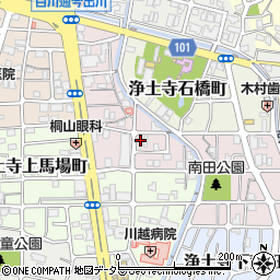 京都府京都市左京区浄土寺東田町75周辺の地図