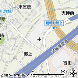 愛知県豊田市鴛鴨町郷上周辺の地図