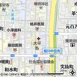 京都府京都市上京区小寺町136周辺の地図