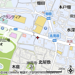 愛知県東海市荒尾町（宮ノ川）周辺の地図