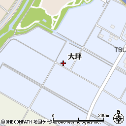 愛知県豊田市生駒町大坪周辺の地図