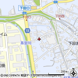 滋賀県湖南市下田3371周辺の地図