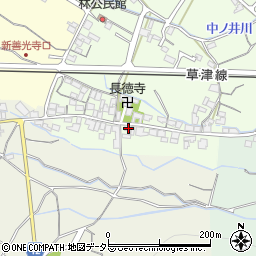 滋賀県栗東市林8周辺の地図
