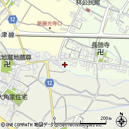 滋賀県栗東市林705-7周辺の地図