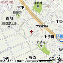 愛知県刈谷市今岡町日向周辺の地図