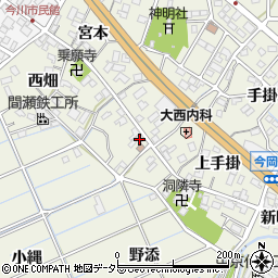 愛知県刈谷市今岡町（日向）周辺の地図
