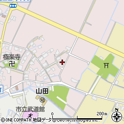 滋賀県草津市北山田町179周辺の地図