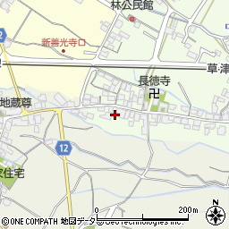 滋賀県栗東市林702周辺の地図
