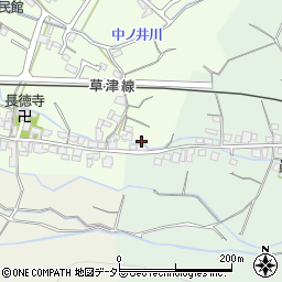 滋賀県栗東市林48周辺の地図