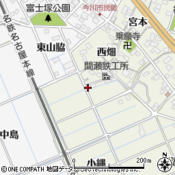 愛知県刈谷市今岡町西畑5周辺の地図