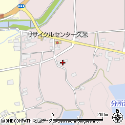 岡山県津山市戸脇1106周辺の地図