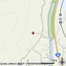 岡山県津山市福田1265周辺の地図