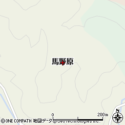 島根県邑智郡川本町馬野原周辺の地図