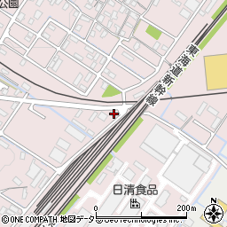 滋賀県栗東市下鈎235周辺の地図