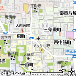 京都府京都市上京区三軒町55周辺の地図