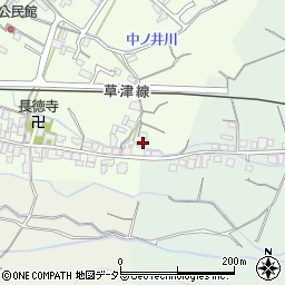 滋賀県栗東市林52周辺の地図