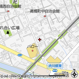 高田ダンススクール周辺の地図