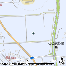 京都府亀岡市本梅町中野（南田）周辺の地図