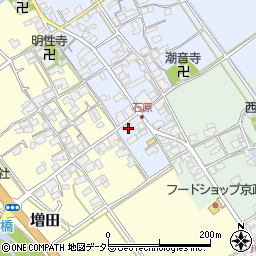 滋賀県蒲生郡日野町石原1217周辺の地図