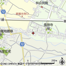 滋賀県栗東市林20周辺の地図