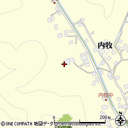 静岡県静岡市葵区内牧783周辺の地図