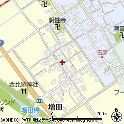 滋賀県蒲生郡日野町増田133周辺の地図