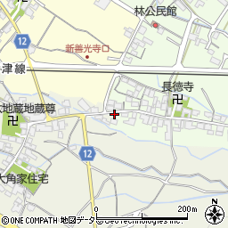 滋賀県栗東市林21周辺の地図