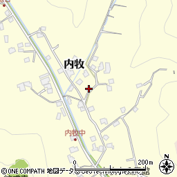 静岡県静岡市葵区内牧1373周辺の地図