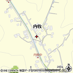 静岡県静岡市葵区内牧1458周辺の地図
