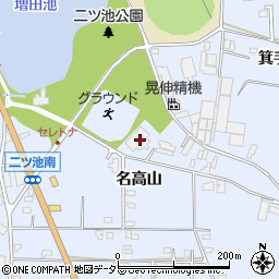 愛知県大府市横根町名高山78-1周辺の地図