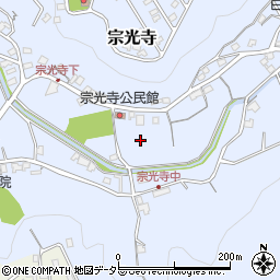 静岡県伊豆の国市宗光寺周辺の地図
