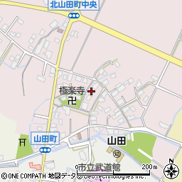 滋賀県草津市北山田町37周辺の地図