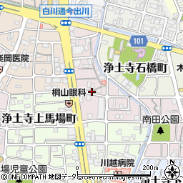 京都府京都市左京区浄土寺東田町12周辺の地図