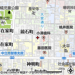 京都府京都市上京区下石橋南半町40周辺の地図