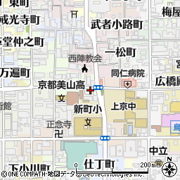 京都府京都市上京区元真如堂町375-2周辺の地図