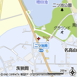 愛知県大府市横根町名高山周辺の地図