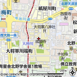 京都府京都市上京区西町62周辺の地図