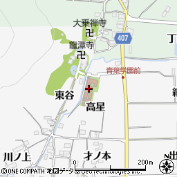 青葉学園周辺の地図