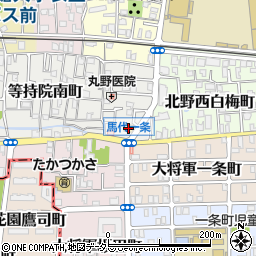 セブンイレブン京都馬代一条店周辺の地図