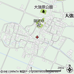 三重県三重郡菰野町大強原1228周辺の地図