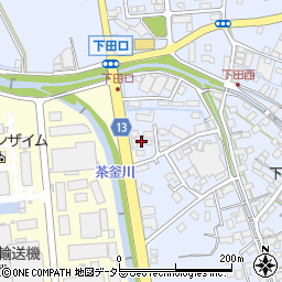滋賀県湖南市下田3365周辺の地図