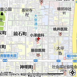 京都府京都市上京区下石橋南半町54周辺の地図