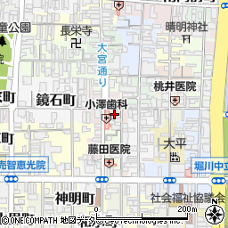 京都府京都市上京区下石橋南半町56周辺の地図