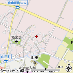 滋賀県草津市北山田町29周辺の地図