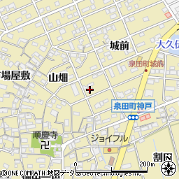 愛知県刈谷市泉田町城前136周辺の地図