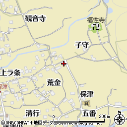京都府亀岡市保津町荒金27周辺の地図