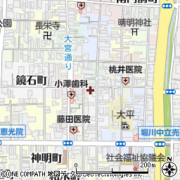 京都府京都市上京区下石橋南半町60周辺の地図