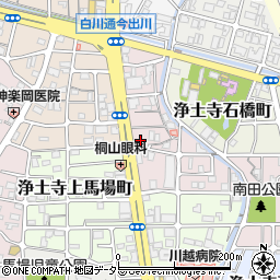 京都府京都市左京区浄土寺東田町15周辺の地図