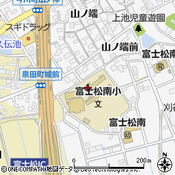刈谷市　富士松南児童クラブ周辺の地図